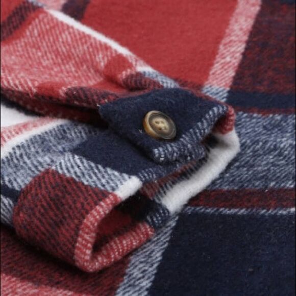 NWT Plaid Shacket - Picture 9 of 11